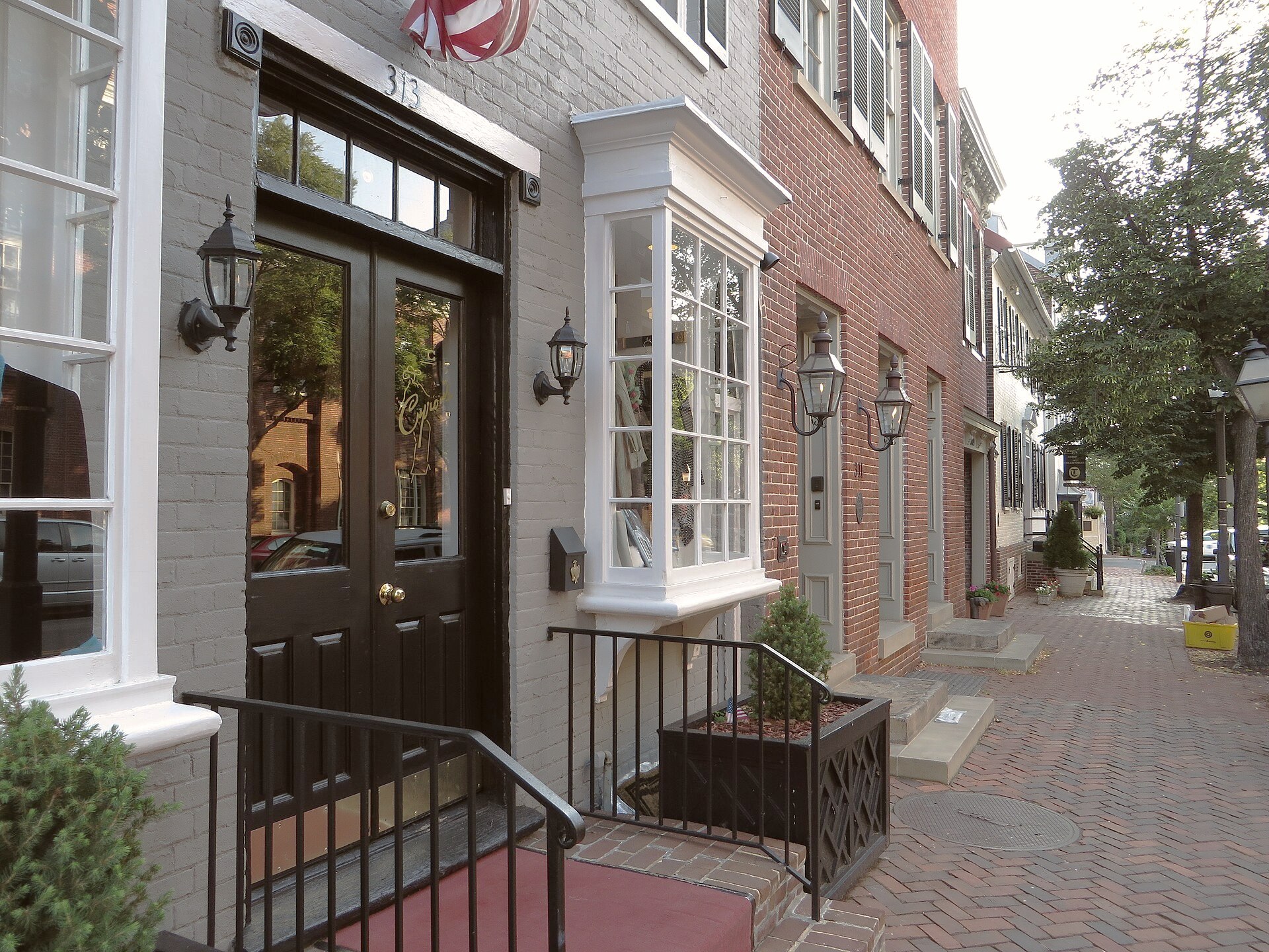 A welcoming Northern Virginia street